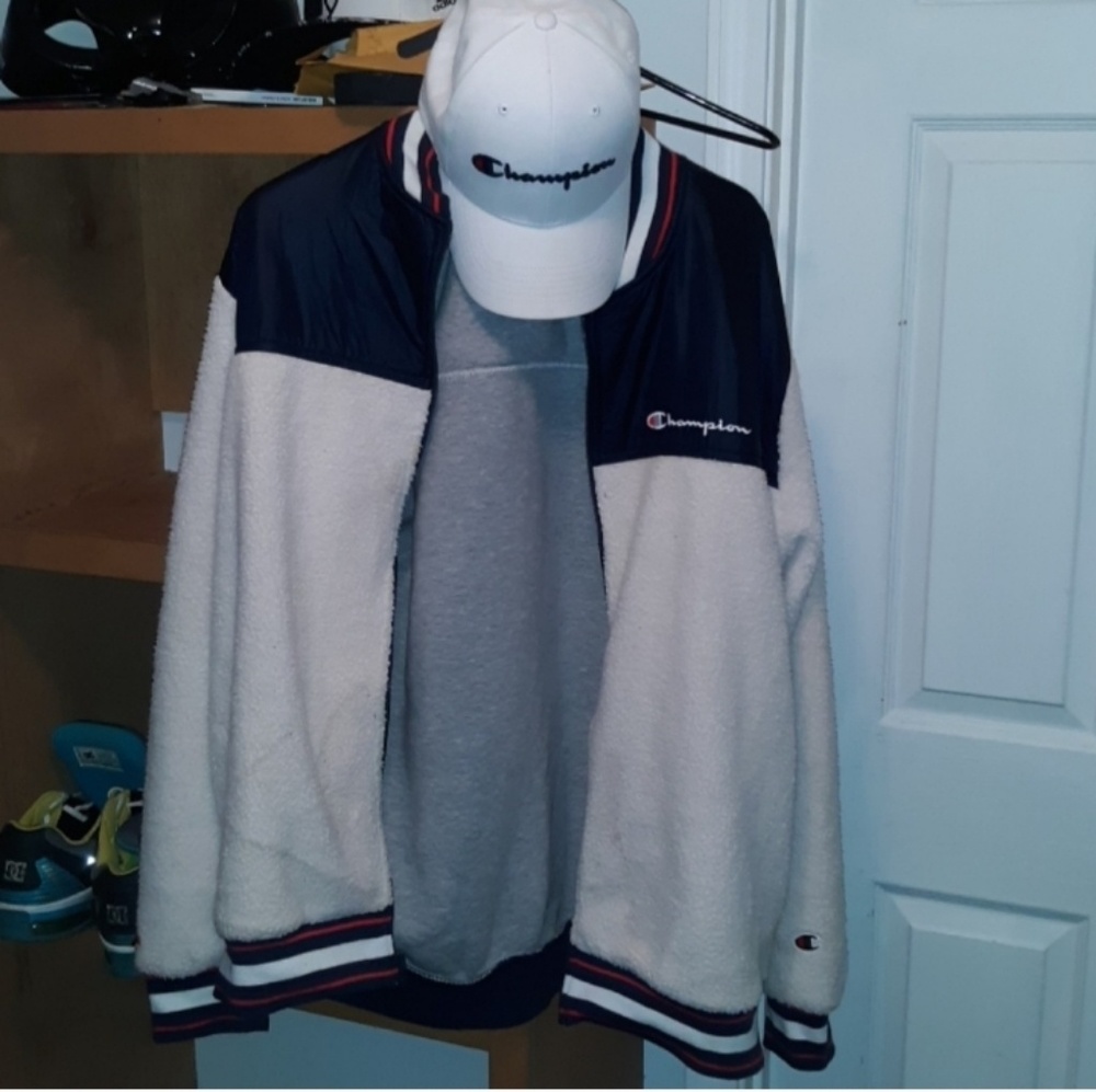 Jacket and hat